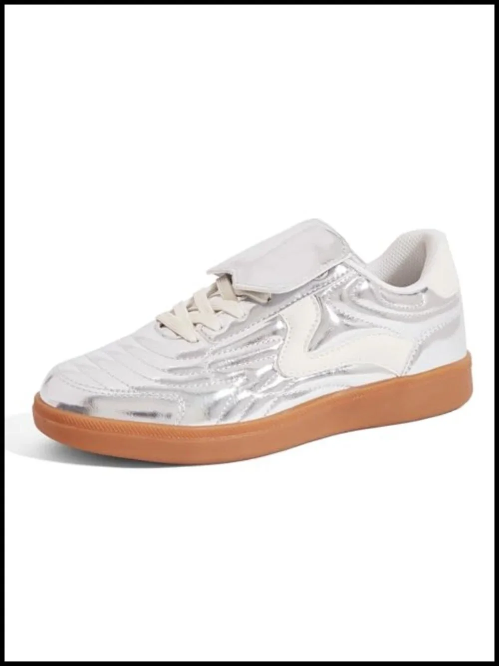 Retro Women's Suede PU Fashion Sneakers Lace-Up Low Top Casual Walking